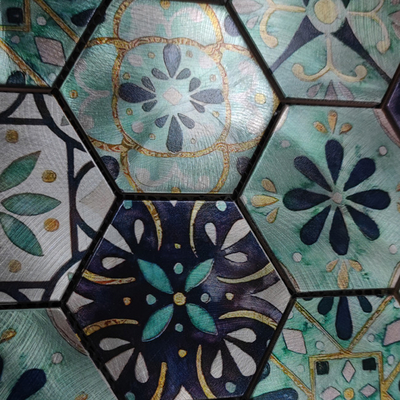 304 And 201 Grade Stainless Steel Mosaic Tiles For Night Club Durable Design