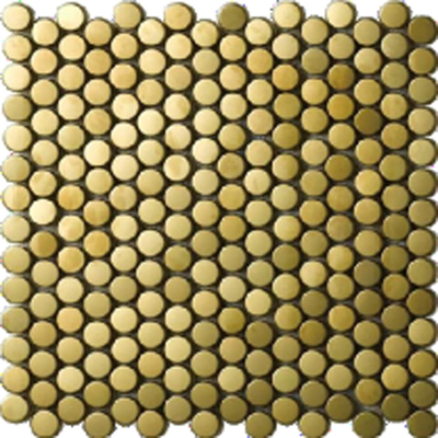 Hairline Or Mirror Finish Small Square Silver Mirror Stainless Steel Mosaic Tile