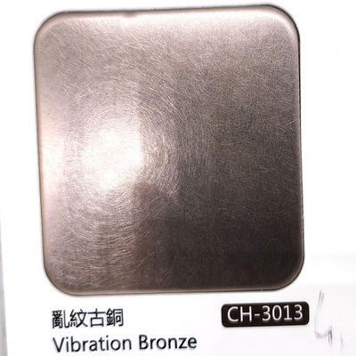 ราคาดี แผ่นเหล็กสแตนเลสทองแดงสั่นสะเทือนระดับไฮเอนด์ Ss304 ราคาในประเทศจีน ออนไลน์