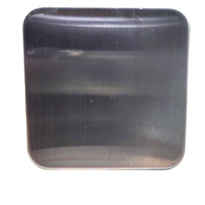 304 JIS AISI Black Brushed Colored Stainless Steel Sheets For Decoration