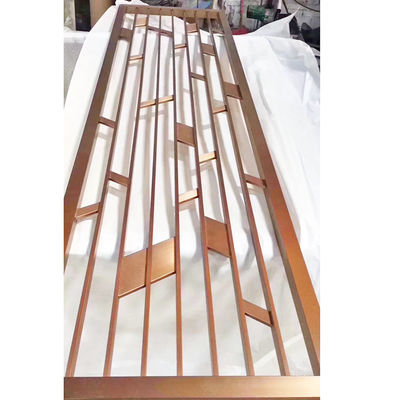 Transparent Glass aluminum 316L Stainless Steel Partition Dividers For Art Work Projects