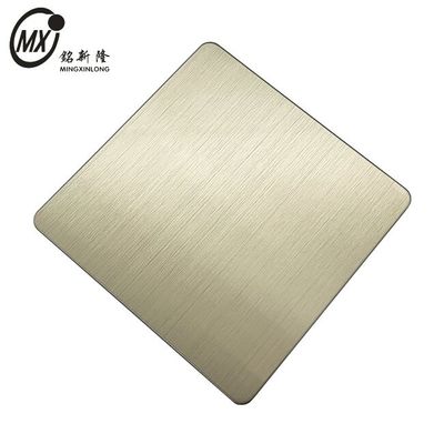 ราคาดี 201 304 316L J1J2 J3 สายผมแปรง สีแชมเปญ ออนไลน์