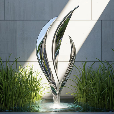 Factory Wholesalers Custom Outdoor Garden Home Decoration Modern Style Metal Crafts Stainless Steel Sculpture