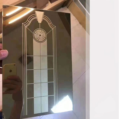 Elevator Door Etched Mirror 8k 304 Stainless Steel Plate Stainless Steel Plate