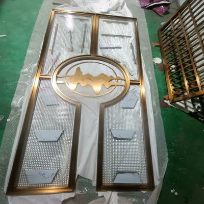 Two-tone coated stainless steel plate - custom building facade with light and shadow effect