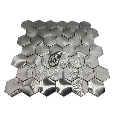 ราคาดี โมเสกสแตนเลสสตีลกระจกสีดำพรีเมียม - ความหนา 3 มม. แผ่นขนาด 300x300 มม. สำหรับตกแต่งภายใน ออนไลน์