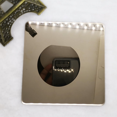 BV GB TUV Champagne Gold Stainless Steel Sheet 304 Mirror Anti Fingerprint