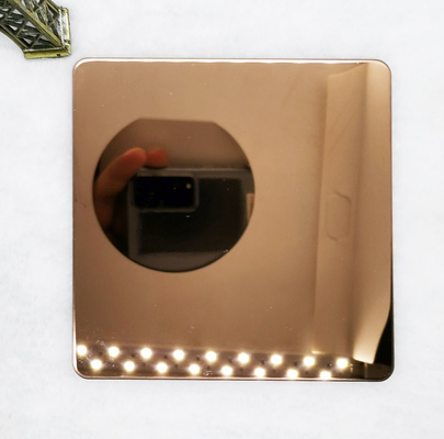 0.55 To 3mm Mirror Polished Stainless Steel Sheet Red Copper For Wall Decoration
