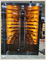 ตู้แช่ไวน์ SS ชุบ PVD ทองเหลืองทองกุหลาบ 2 ประตูตู้เย็นแสดงไวน์สแตนเลสควบคุมอุณหภูมิ