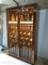 ชั้นวางไวน์ตู้โชว์ไวน์สแตนเลส 201 พร้อมระบบควบคุมอุณหภูมิแสงที่หรูหรา