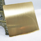 Twill Brushed Zr-Brass Color แผ่นสแตนเลส PVD Plating Titanium