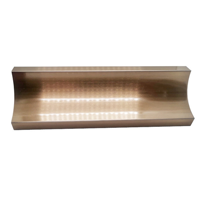 Arc Shaped Stainless Steel Trim Strips Rose Gold Hairline 10mm 40mm
