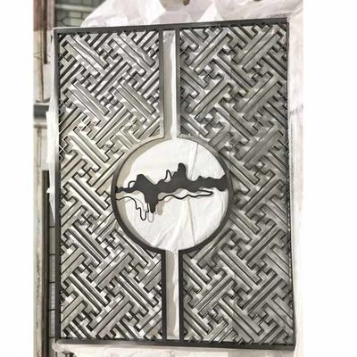 ราคาดี Hairline Brushed Mirror ฉากกั้นห้องสแตนเลสสตีลส่วนตัวสำหรับผนัง Baffle ออนไลน์