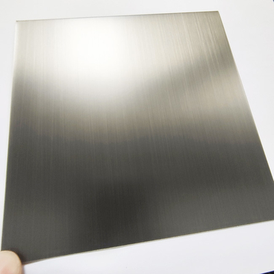 Hand-Brushed Black Antique Bronze Color Stainless Steel Sheet For Interior Design