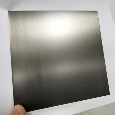 Hand-Brushed Black Antique Bronze Color Stainless Steel Sheet For Interior Design