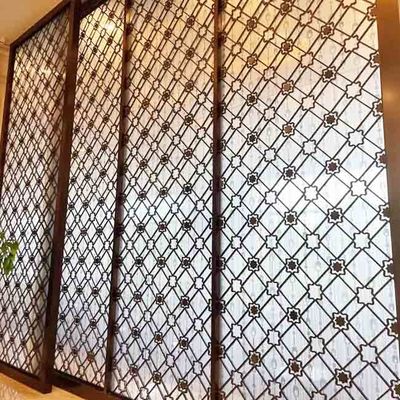 ราคาดี Modern 304 316 201 Gold Rose Bronze Mirror Hairline Laser Cut Hollow สแตนเลสโลหะฉากกั้นห้องฉากกั้นห้อง ออนไลน์