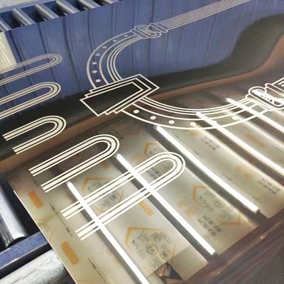 Roman Column Pattern Etched Stainless Steel Sheet For Elevator Cab