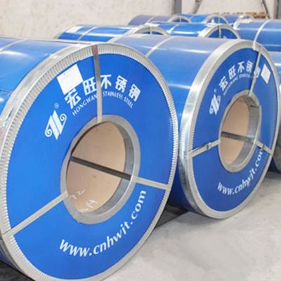 ราคาดี ASTM 304 เหล็กกล้าไร้สนิมรีดเย็นม้วน 0.25 ถึง 2.98 มม. W1219mm ออนไลน์