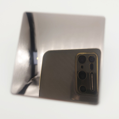 Dark Brown Colored Stainless Steel Sheet 1500mm Width ASTM Standard