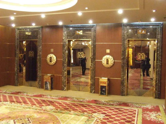 ราคาดี ความต้านทานการสึกหรอแผ่นสแตนเลสสีกัดทองแผ่นกระจกตกแต่งโรงแรม ออนไลน์