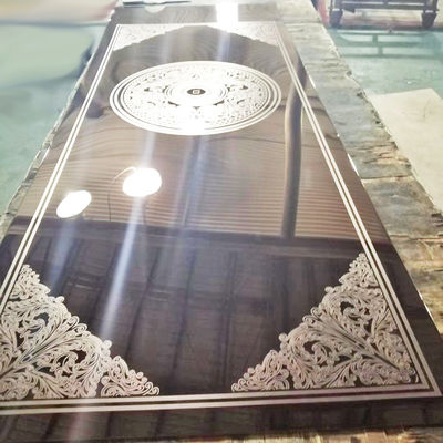 ราคาดี 4x8 201 304 316l กระจก PVD แผ่นสแตนเลสสลักสีสำหรับประตูลิฟต์แบบกำหนดเอง ออนไลน์