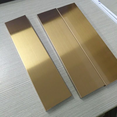 ราคาดี Rose Gold Black Gold Color 8K Mirror Surface Flat Straight Inside Corner Tile Edge Trim For Stair Edge Trim Transition ออนไลน์