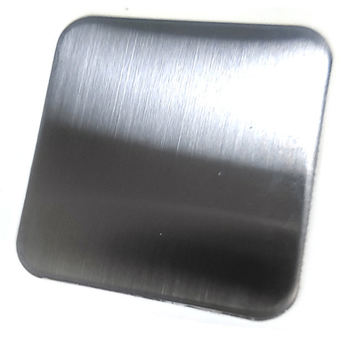 304 JIS AISI Black Brushed Colored Stainless Steel Sheets For Decoration