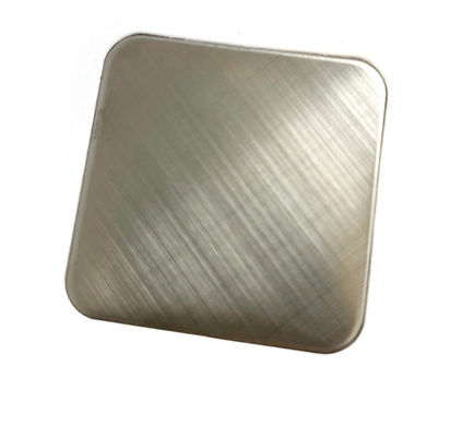 ราคาดี ขาย Cross Hairline 45 องศา Platinum Sliver ขนาดที่กำหนดเองแผ่นสีสแตนเลสจากจีน ออนไลน์