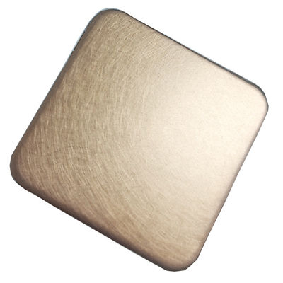 ราคาดี 300 Series Vibration Copper ผู้ผลิตขายตรงสแตนเลสตกแต่งแผ่นสีที่กำหนดเอง ออนไลน์