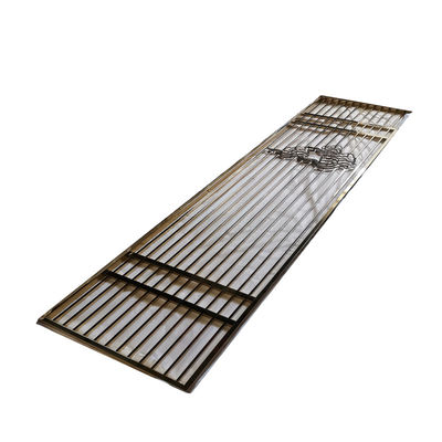 ราคาดี 304 ผู้ผลิต โลหะที่กําหนดเอง ราคาสูง สแตนเลส Screen Interior Decoration Lobby Partition ออนไลน์