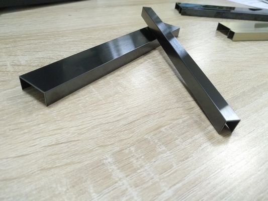 ราคาดี U Shape ทองแดง Tile Trim กระเบื้องเซรามิกที่มีสีทองคํา ออนไลน์