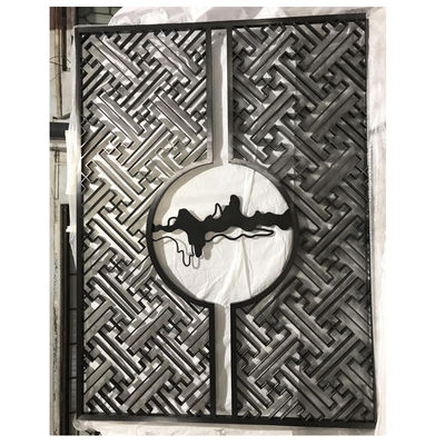 ราคาดี สีดํา สีสแตนเลส Screen Partition สําหรับตกแต่งภายใน ออนไลน์