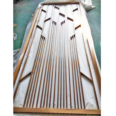 Transparent Glass aluminum 316L Stainless Steel Partition Dividers For Art Work Projects