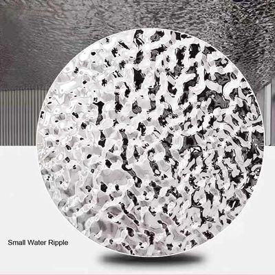 ราคาดี 304 20MM THK กระจกคลื่นน้ําคลื่น 4000mm สแตนเลส ออนไลน์