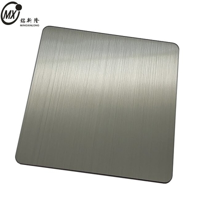 สีปืน ผิวแปรง ใบเหล็กไร้ขัด สําหรับการตกแต่ง