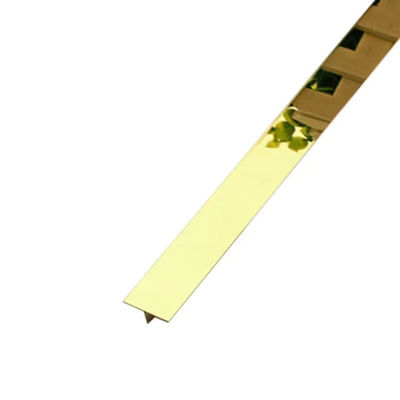 ราคาดี 304 8K Gold Mirror Polished Shiny Color สแตนเลส 201 รูปแบบ T สแตนเลส ออนไลน์