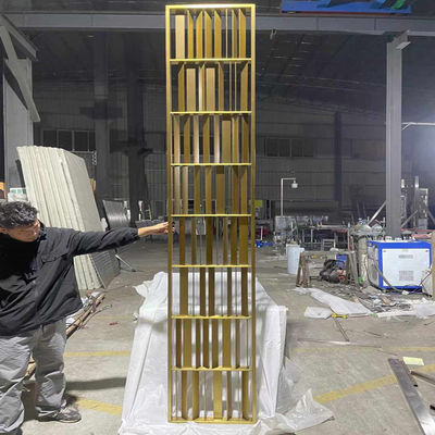 ราคาดี 304 Gold PVD Coating โปรแกรมยอดนิยม บ้านภายใน โรงแรม ออนไลน์