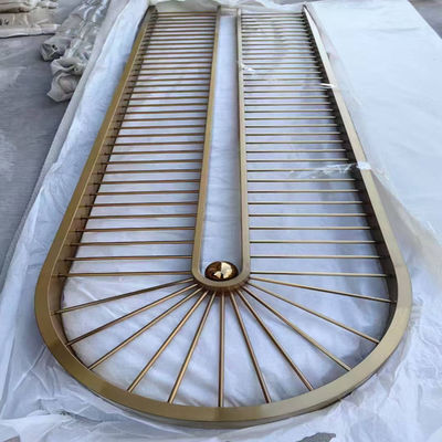 ราคาดี สีทองแดง สะอาดเส้นผมเลเซอร์ตัด 304 สแตนเลส ออนไลน์