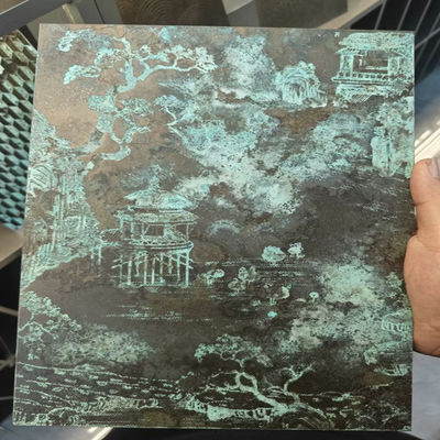 ราคาดี 4x8 ฟุต 4x10 ฟุต โลหะ Retro Design 304 201 316 L การตกแต่งผนังแผ่นสแตนเลส ออนไลน์