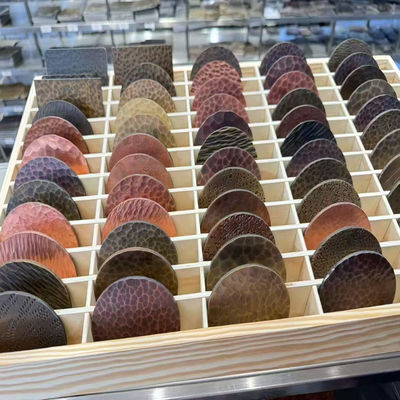 ราคาดี การทํามือแบบหมัดแผ่นสแตนเลสสําหรับการออกแบบศิลปะ ออนไลน์