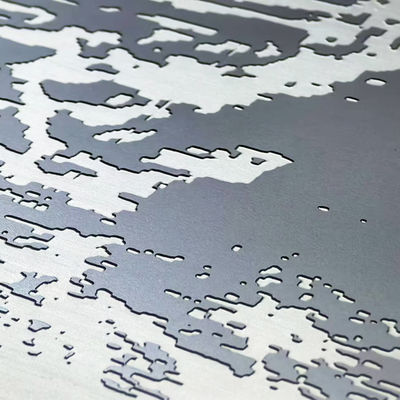 ราคาดี Deep Acid Etching ดีไซน์ใหม่ คุณภาพดี Aisi Astm Sus 304 สีถัก ผนังสแตนเลส ออนไลน์