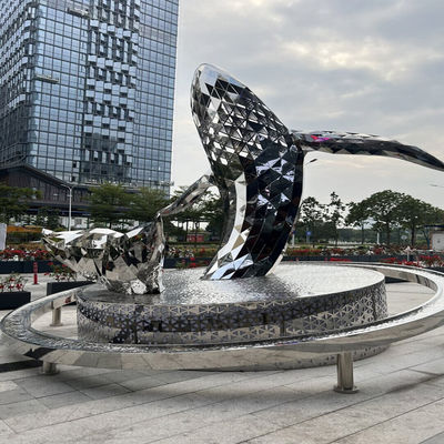 การออกแบบศิลปะ 304 โรงงานปั้นสแตนเลสจีน สําหรับกลางแจ้ง