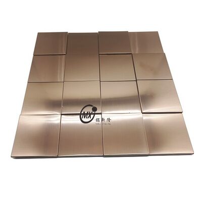 ราคาดี 304 201 สแตนเลส โมไซค์ทนทานต่อการกัดกร่อน และกันน้ํา สําหรับร้านอาหาร โรงแรม ห้องน้ํา ออนไลน์