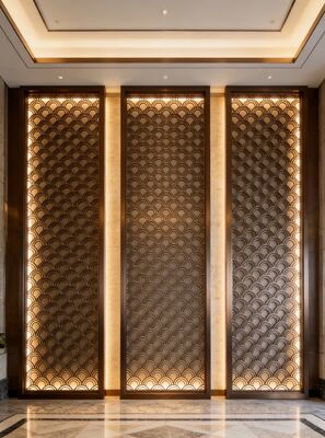 ราคาดี Chinese Zen Style Stainless Steel Meditation Space Divider ออนไลน์