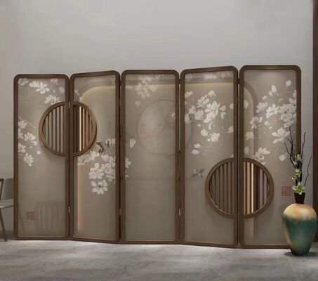 ราคาดี European Ornate Laser Cut Stainless Steel Room Divider ออนไลน์