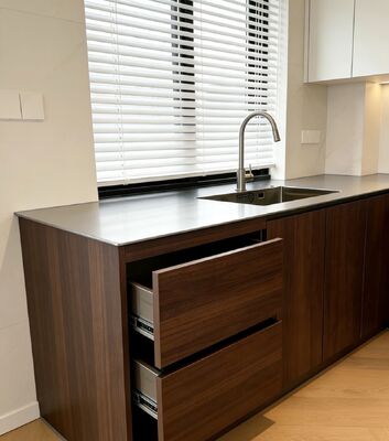 ราคาดี อ่างล้างจานแบบวางบนเคาน์เตอร์ ขนาด 30 นิ้ว ทนต่อรอยขีดข่วน สแตนเลสสตีล 16 เกจ ออนไลน์