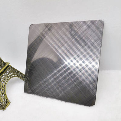 ราคาดี PVD แผ่นสแตนเลสสีดำ 2438mm 3048mm ออนไลน์