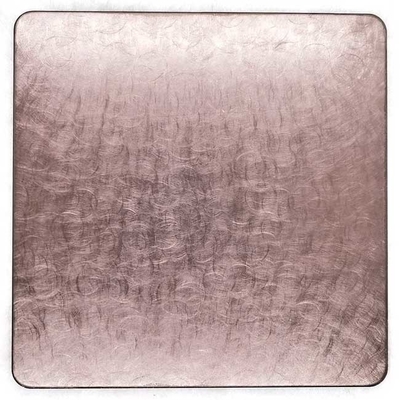 4*10ft Brown Colored Stainless Steel Sheet  Pearl Vibration PVD Coated Sheets